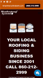 Mobile Screenshot of farmingtonroofing.com